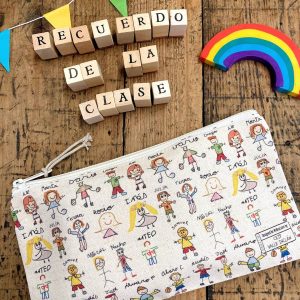 Estuche escolar de bolsa personalizado