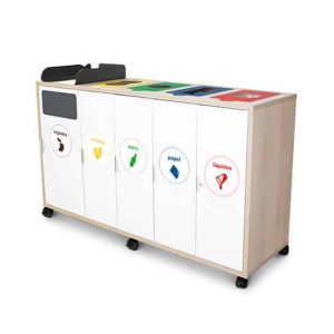 ESTACION RECICLAJE 5 RESIDUOS