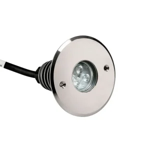 Foco LED RGB para exterior empotrado en suelo a DC24v, nGround Standard RGB