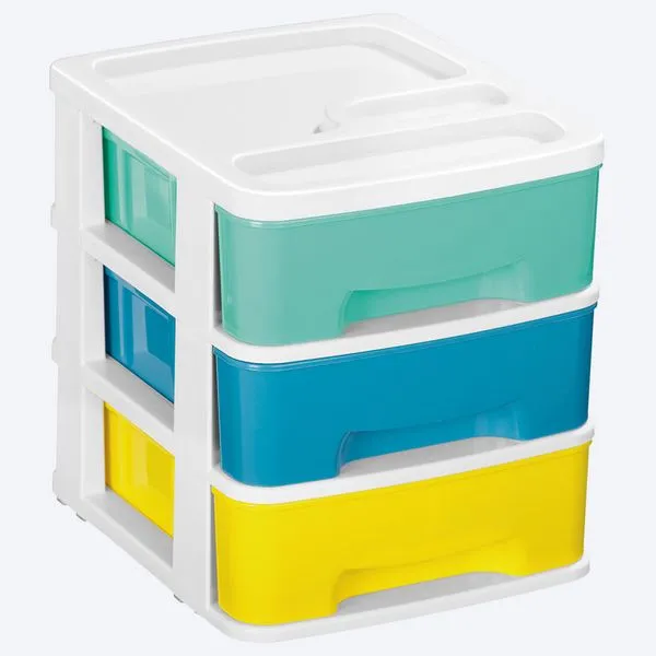 Gavetero pequeño con 3 gavetas de Rimax - Imagen 3