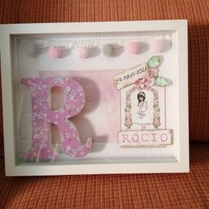 Cuadro madera Inicial