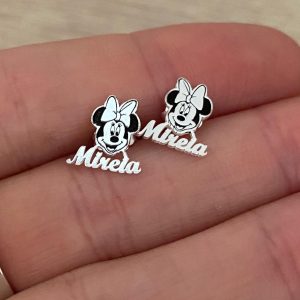 PENDIENTES PLATA PERSONAJES