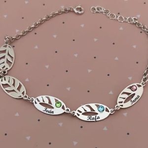 Pulsera Hojas