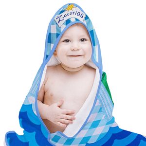 Capa de baño bebé personalizada