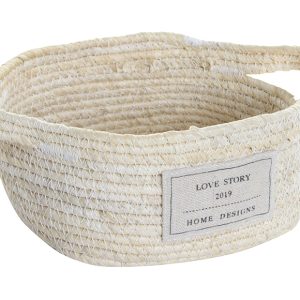 Cesta Pequeña Asas Algodón
