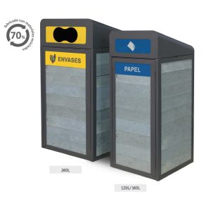 CUBRECONTENEDOR RECICLAJE