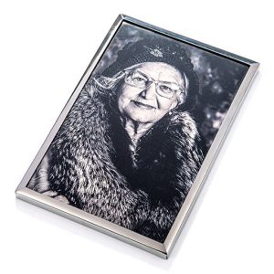 Fotonicho rectangular personalizado con marco