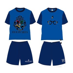 Conjunto manga corta con pantalón y camiseta de Harry Potter