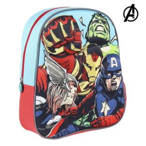 Mochila Escolar 3d Vengadores