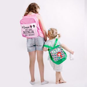 Mochila infantil personalizada