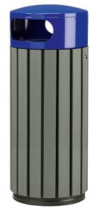 PAPELERA 60 LITROS LISTONES RECICLADOS