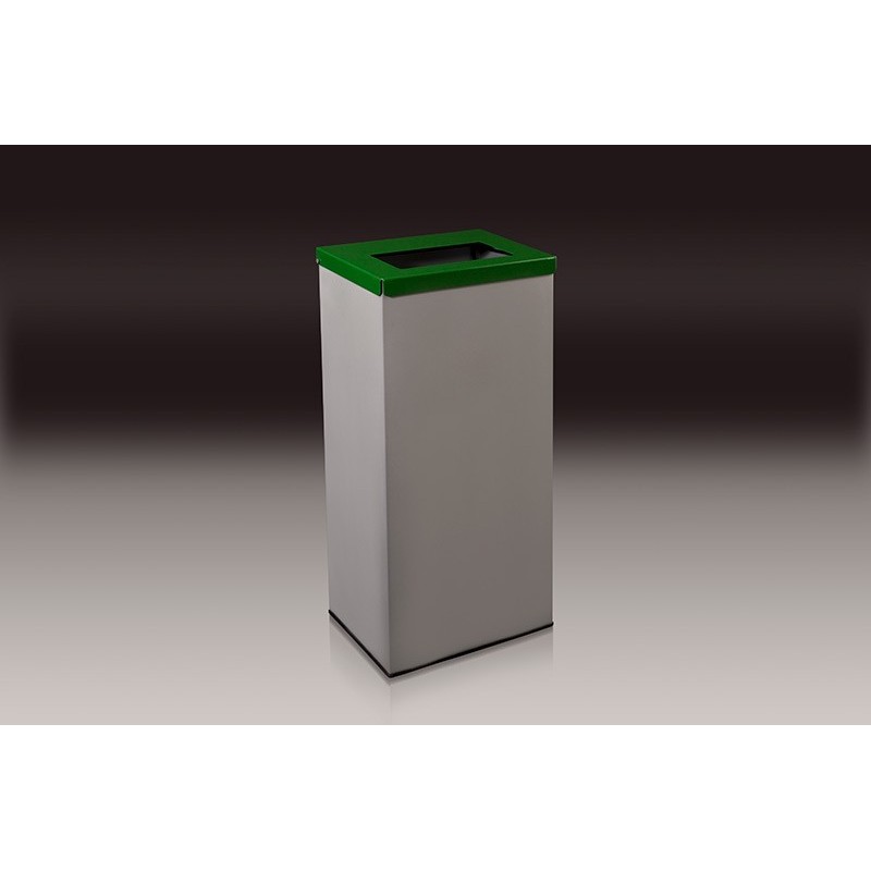 PAPELERA RECTANGULAR PARA LA RECOGIDA SELECTIVA - Imagen 4
