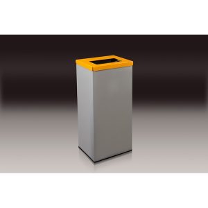 PAPELERA RECTANGULAR PARA LA RECOGIDA SELECTIVA