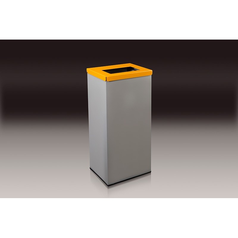 PAPELERA RECTANGULAR PARA LA RECOGIDA SELECTIVA - Imagen 2