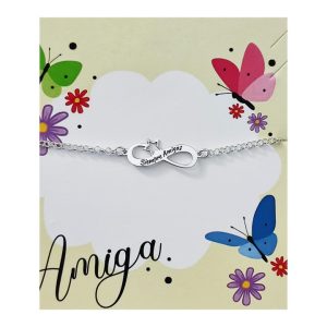 Pulsera infinito siempre juntas