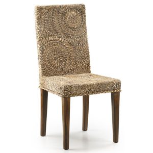 Silla Circulos Rattán