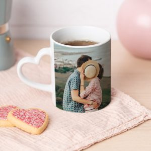 Taza diseño corazón